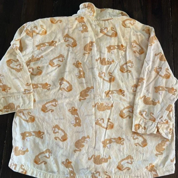 Vintage The Disney Store Womens 2 Pc Pajama Set Sz XL CAT NAPS! Tigger - Picture 8 of 15